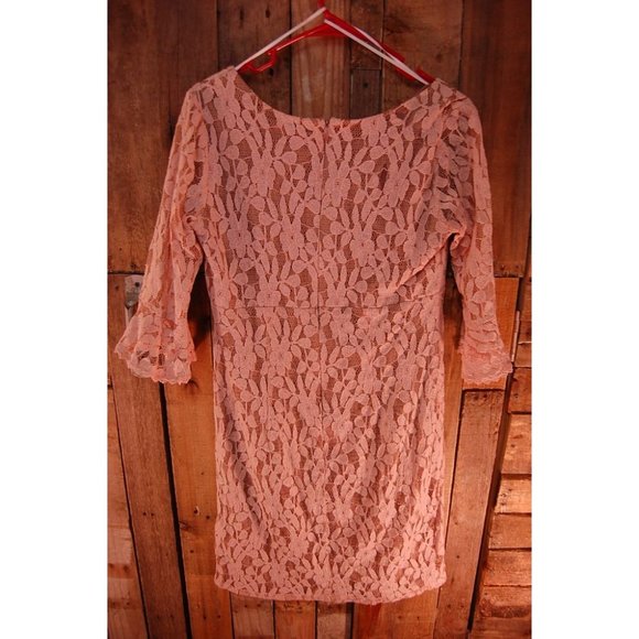 Rabbit Rabbit Rabbit Designs Size 10 Womens Pink Dress #I-4-21-G - Picture 4 of 5